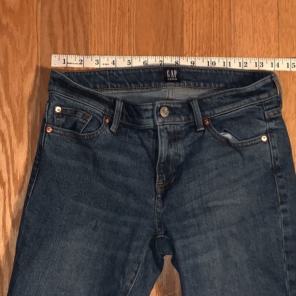 Gap Girlfriend Jeans Released Hem Waist 25 - Picture 6 of 9